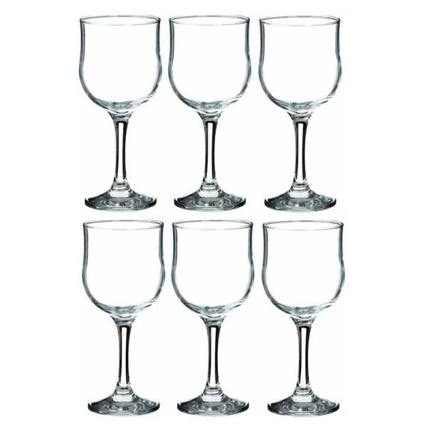 Бокалы для вина красного набор 6шт 240мл стекло ТЮЛИП (4)