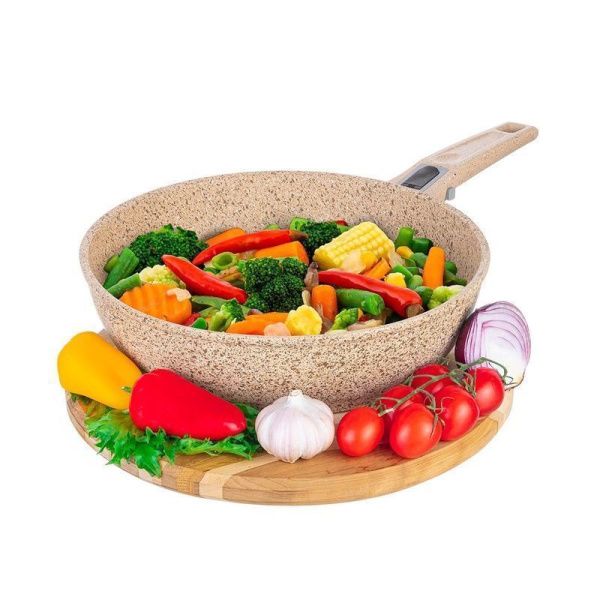 Сковорода 28см алюминий АП ИНДУКЦИЯ глубокая со съемной ручкой Dariis Cremanova HUR-A-15410 (6)