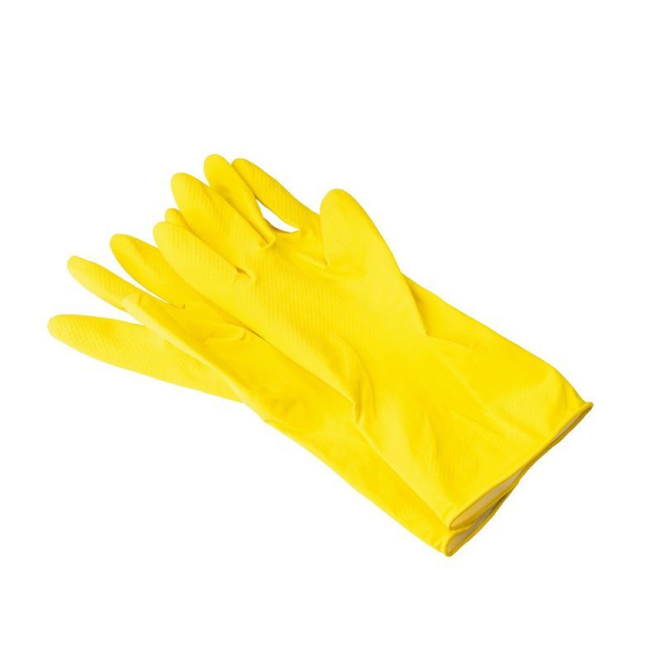 Перчатки резиновые без напыления р-р M (240)