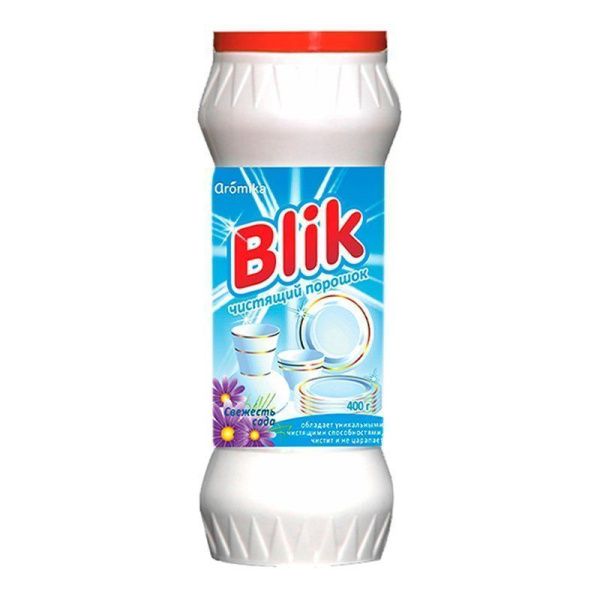 Чистящий порошок 400г BLIK Свежесть сада (20)