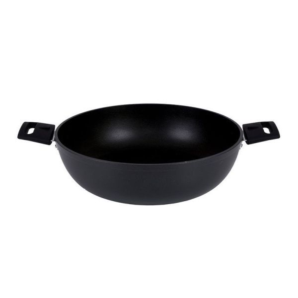 Жаровня 30см алюминий АП 2-х слойное ТРАДИЦИЯ без крышки съем.ручки H8,5см (4)