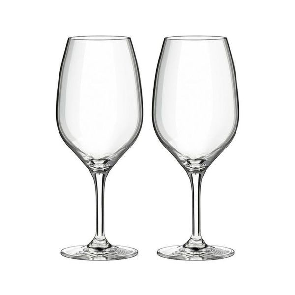 Бокалы для вина набор 2шт 800мл стекло Teona Crystalline подар.уп. WL-888044/2C (12)