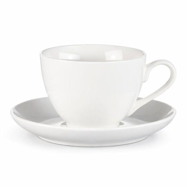 Чайный набор 2пр фарфор ЧАН ВЕЙВ КЛАССИК ИВОРИ 220мл LQ-Q1216/767 фк0148 (48)