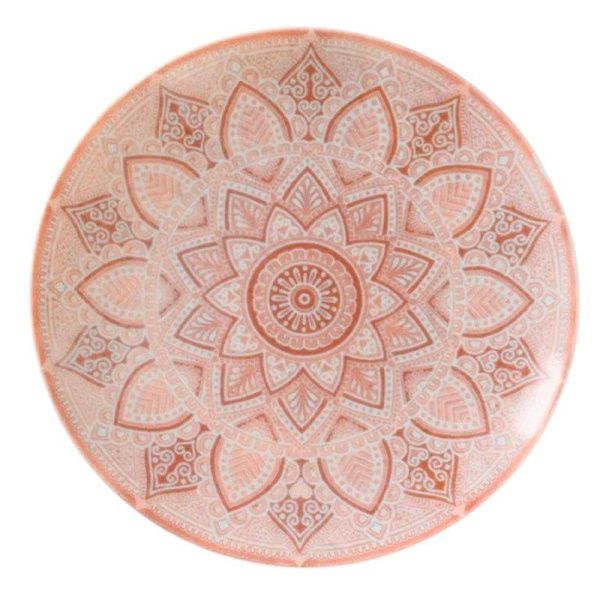 Тарелка мелкая 24см фарфор ВАВИЛОН КОФЕ Универсал (12)