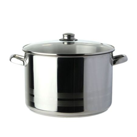 Кастрюля 14л 30*20см нерж.сталь Arian Lion стекл.крышка 4TTCKK1430007