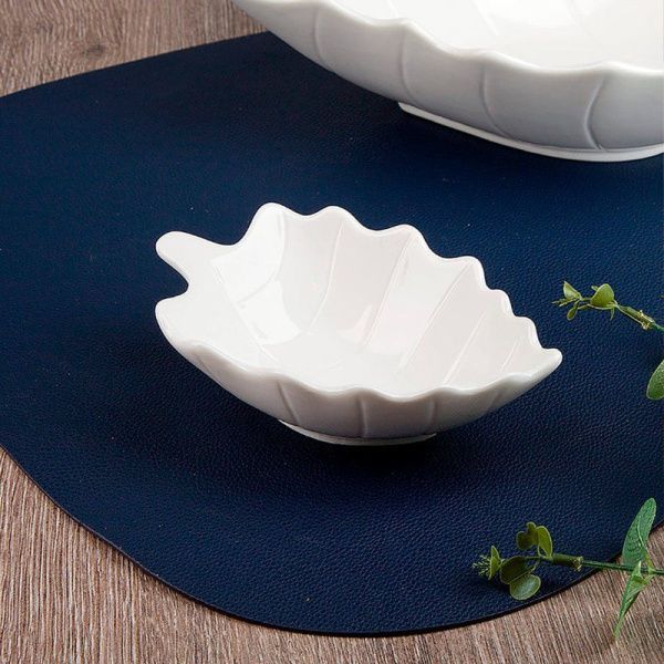 Салатник 200мл 15*10*5см фарфор МАРШМЕЛЛОУ (6/72)