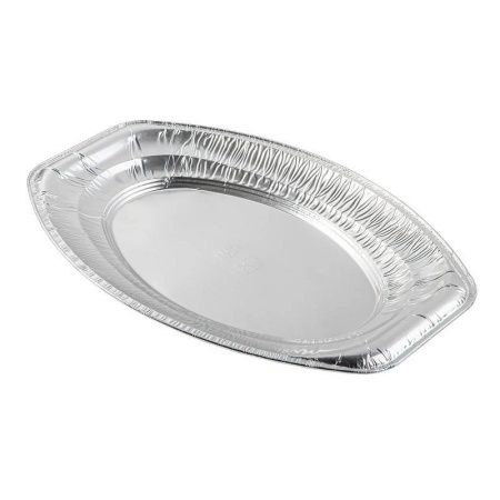 Набор подносов 5шт 1,785л h3,2см 430*275мм (дно 282*162мм) алюминий ГОРНИЦА (75)