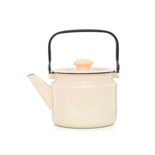 Чайник 2л эмаль Жемчужная (6)