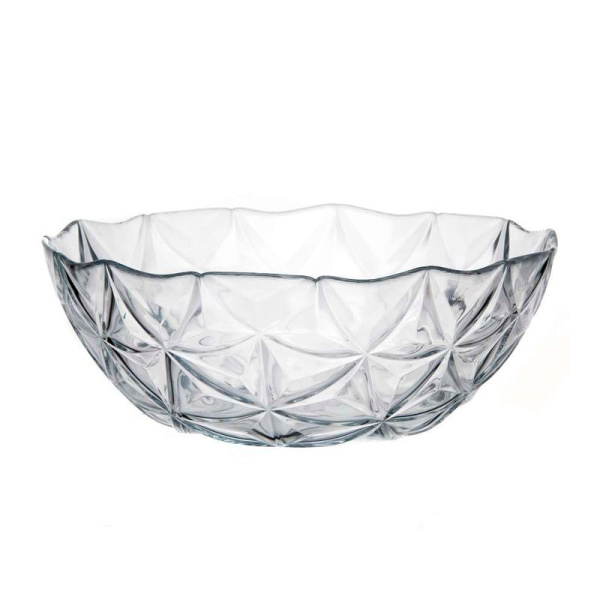 Салатник 2,5л 240мм стекло ЭСТРЕЛЛА б/уп (6)