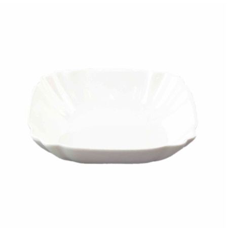 Салатник 700мл 19*19*4,5см фарфор МАРШМЕЛЛОУ (10/30)