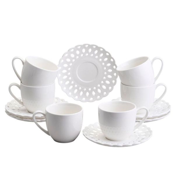 Чайный набор 12пр фарфор Style на 6 персон 220мл (6)