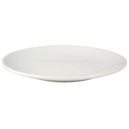 Тарелка мелкая 27см фарфор БЕЛЫЙ ЭЛЕГАНС 55 JC-8191 (7/42)