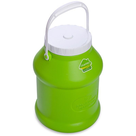 Бидон 5л пластик ПРОСПЕРО зеленый С926ЗЕЛ (16)