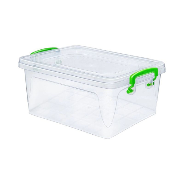 Контейнер пищевой 6л 35,5*23,5*12см пластик FRESH BOX SLIM (24)