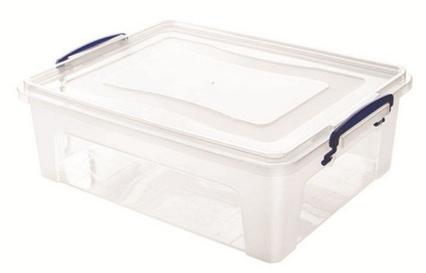 Контейнер для хранения 10л 41*27,8*13см пластик КЛИЕР 30155 (24)