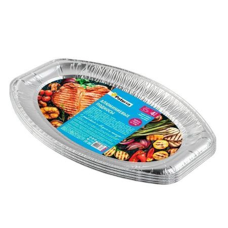 Подносы набор 4шт 1,7л 430*275мм алюминий PATERRA (20)