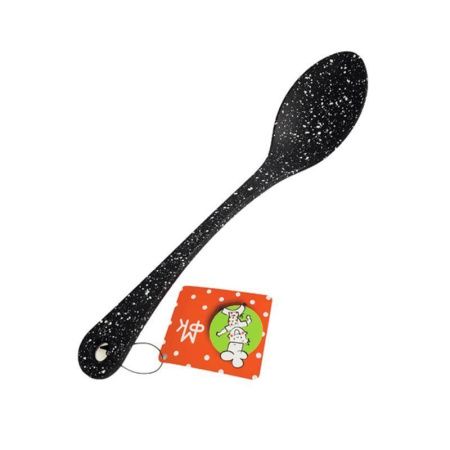 Ложка кулинарная 31*6,5*3,5см нейлон МРАМОР (144)