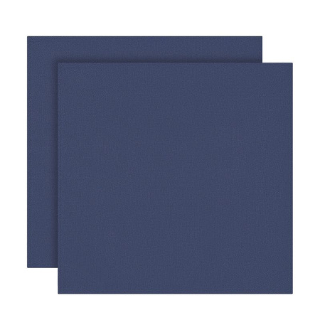 Салфетки сервировочные набор 2шт 40*40 полиэстер IVLEV CHEF синий (60)