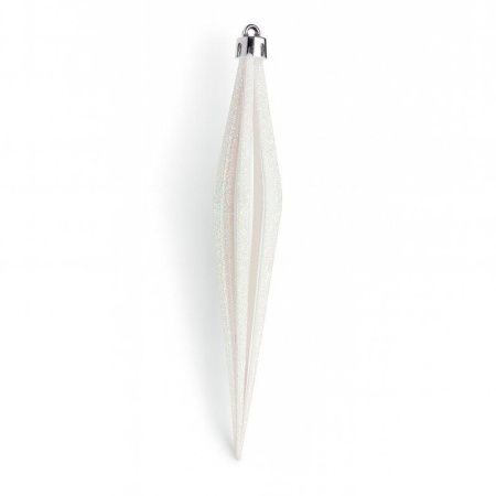 Игрушки новогодние на елку СОСУЛЬКА набор 6шт 17см пластик OSWA24090/JC-16415 (168)