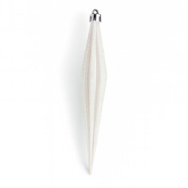 Игрушки новогодние на елку СОСУЛЬКА набор 6шт 17см пластик OSWA24090/JC-16415 (168)