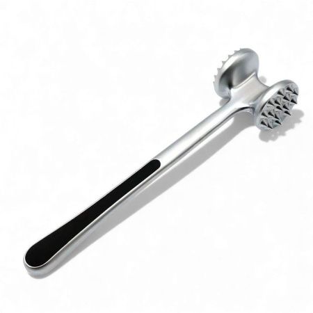 Молоток для мяса нерж.сталь 22*5см круглый KT1229 ST-20771 (72)