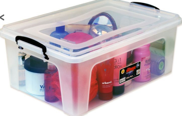 Контейнер для хранения 15л 41*27,8*18,7см пластик КЛИЕР глубокий №5 30165 (24)