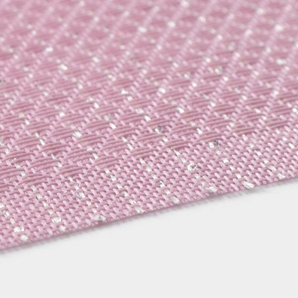 Салфетки сервировочные 4шт 45*30см ПВХ розовый (36)