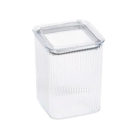 Контейнер пищевой 1,2л пластик ЛЮКС прозрачный (36)