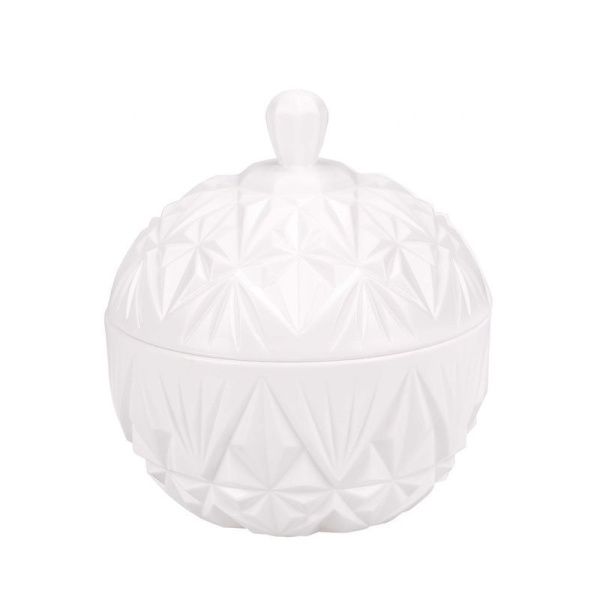 Сахарница 350мл пластик ШАРМ белая (16)