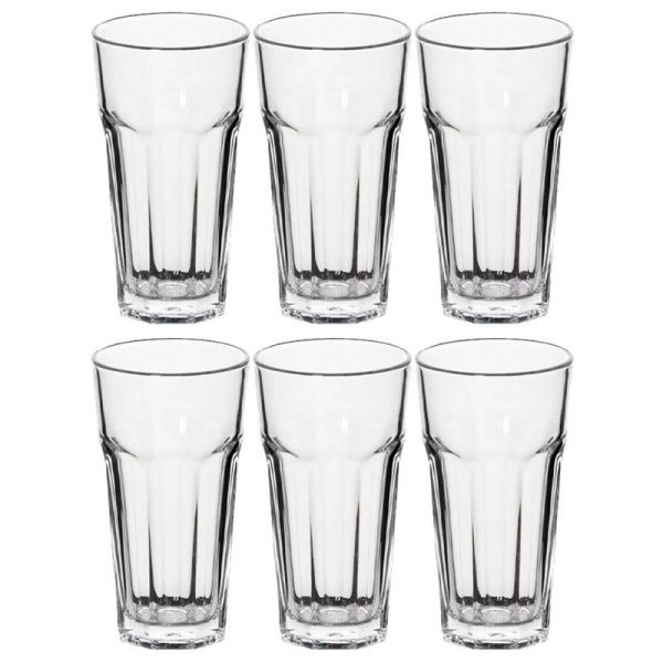 Стаканы набор 6шт 365мл стекло КАСАБЛАНКА 52706BТ (4)