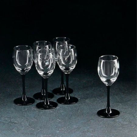 Рюмки набор 6шт 65мл стекло ДОМИНО (4/240)