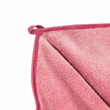 Набор полотенец микрофибра 3пр 35*75см/50*90см/70*140см Сванк брусничный 300гр м0854_29