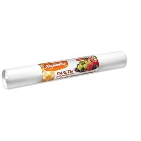 Пакеты для заморозки 20шт 6л ХОЗЯЮШКА Мила (110)