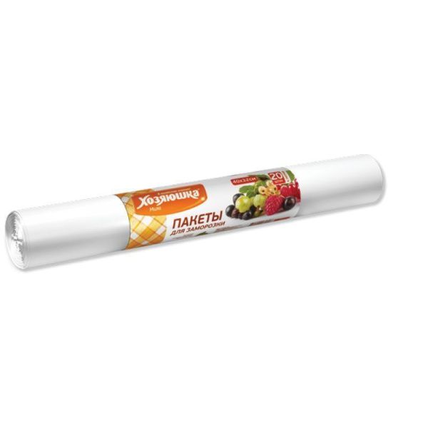 Пакеты для заморозки 20шт 6л ХОЗЯЮШКА Мила (110)