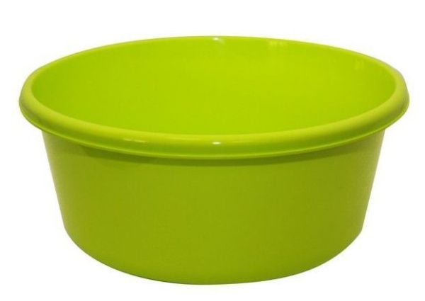 Таз 11л 36,2*14,9*36,2см пластик салатовый/ярко-зеленый круглый (20/10)