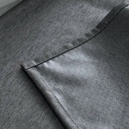 Штора для ванной 180*180см полиэстер серая (50)