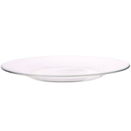 Тарелка мелкая 19,6см стекло СИМПАТИЯ десертная (36)