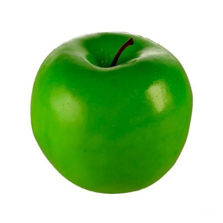 Муляж Яблоко зеленое 8см пластик 0033-10 (240)