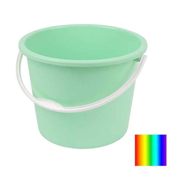 Ведро 5л пластик без крышки №2 Бр.1.06 (40)