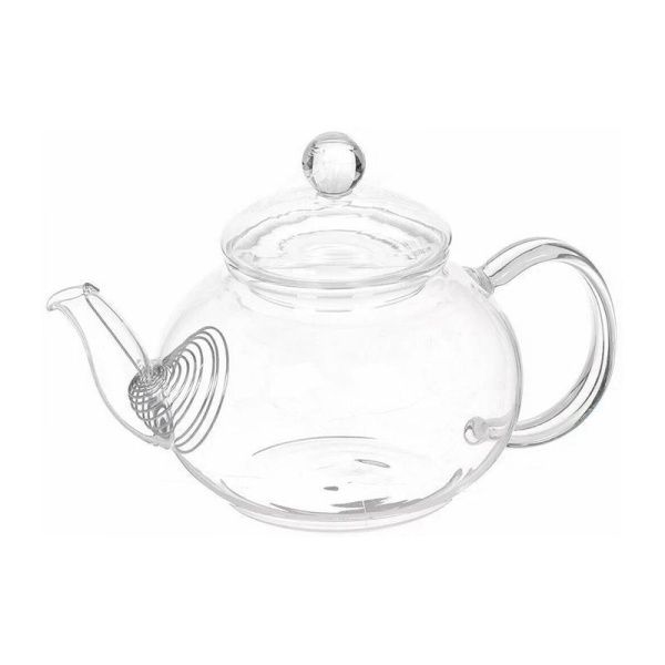 Чайник заварочный 800мл стекло мет.пружинка в носике LCTP5547 (48)