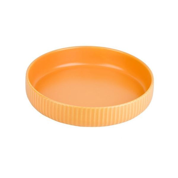 Тарелка мелкая 21*4,5см фарфор Scandi. Mango (18)