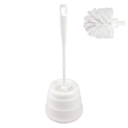 Ершик туалетный ПИРАМИДА белый (25)