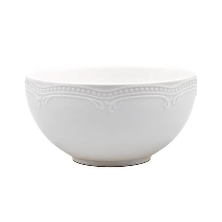 Салатник 600мл 14*7см фарфор White Ornaments (6)