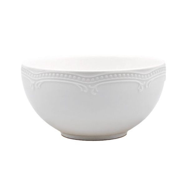 Салатник 600мл 14*7см фарфор White Ornaments (6)