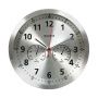 Часы настенные 34,7*4,2см металл серебро EG7754TH-HF162S (10)