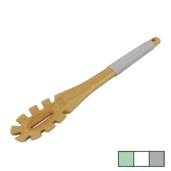 Лопатка для спагетти 30*6см бамбук 3 цвета JC-13620 (48)