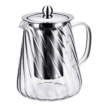 Чайник заварочный 900мл стекло Franco c мет.ситом 66-3016 (27)