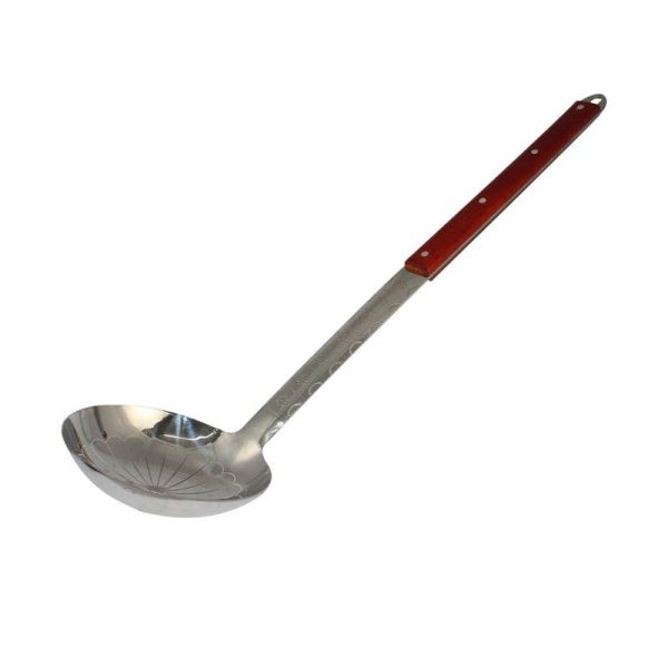 Половник 64см металл с деревянной ручкой