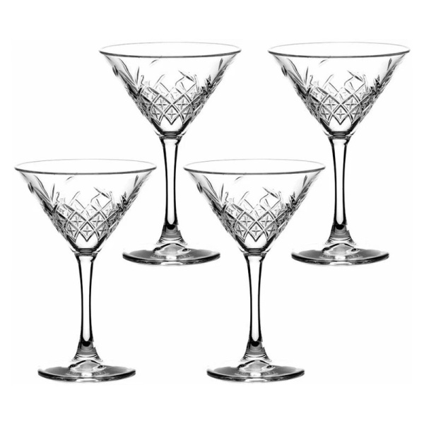 Бокалы для шампанского набор 4шт 230мл стекло ТАЙМЛЕСС (6)