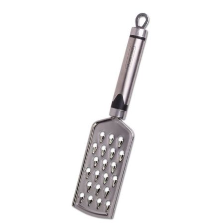 Терка односторонняя 14,5*5,5см нерж.сталь крупная арт.5058 (36)